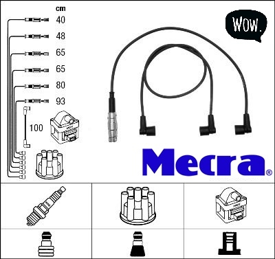 Promozione Kit Cavi Candele Mecra